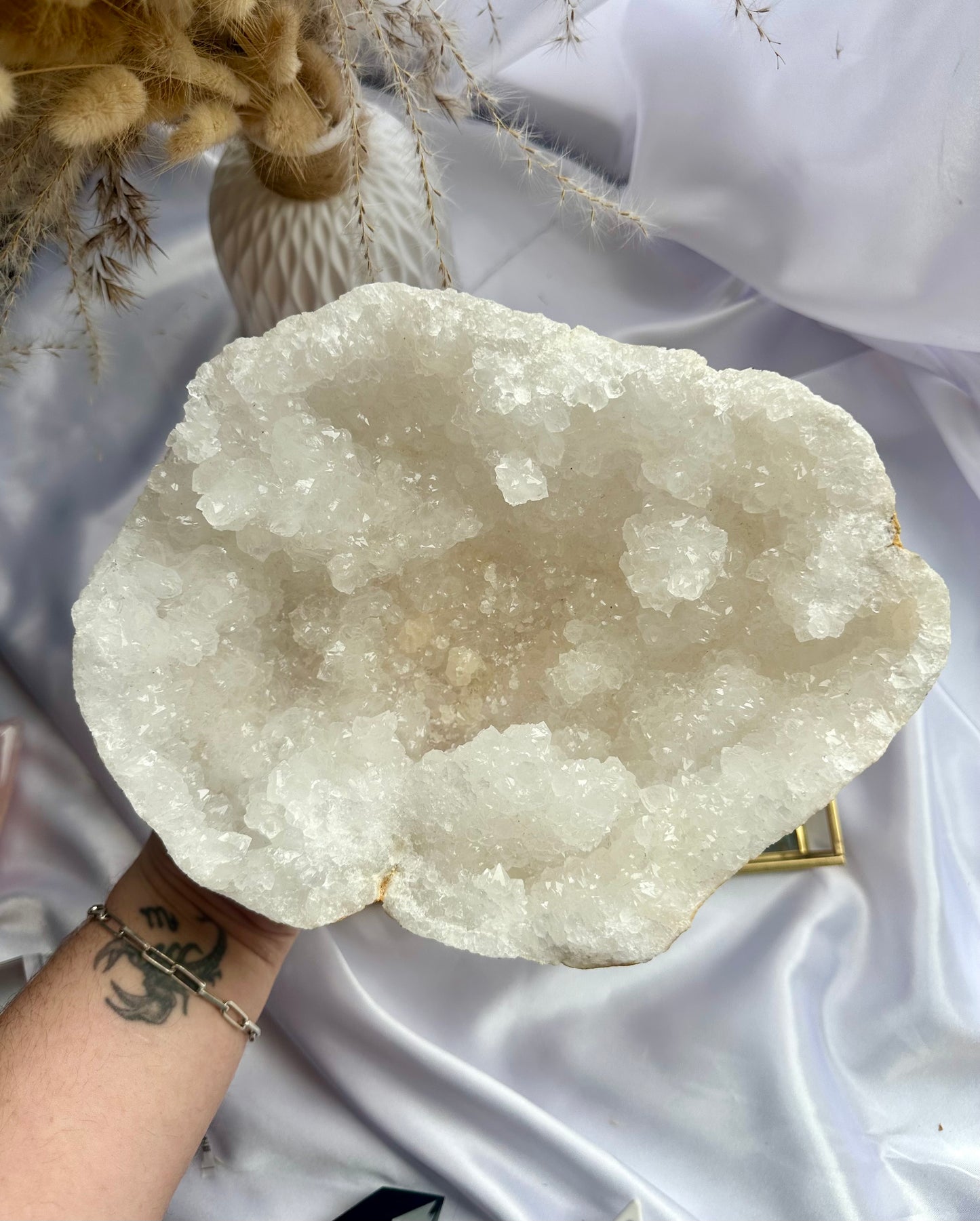 Quartz Geode Half