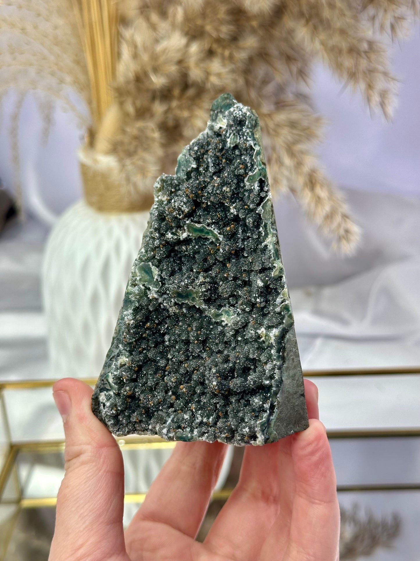 Black Amethyst Cut Base