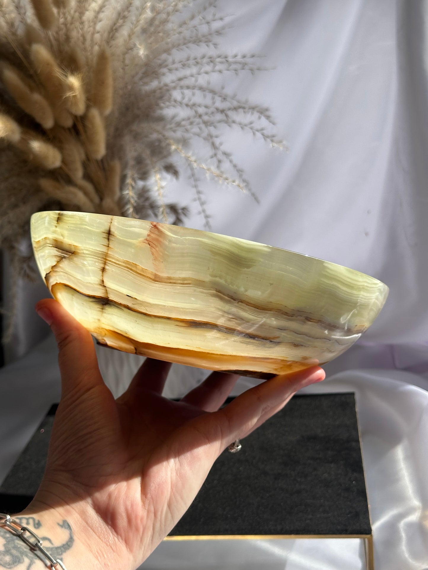 Green Onyx Bowl Small (A)
