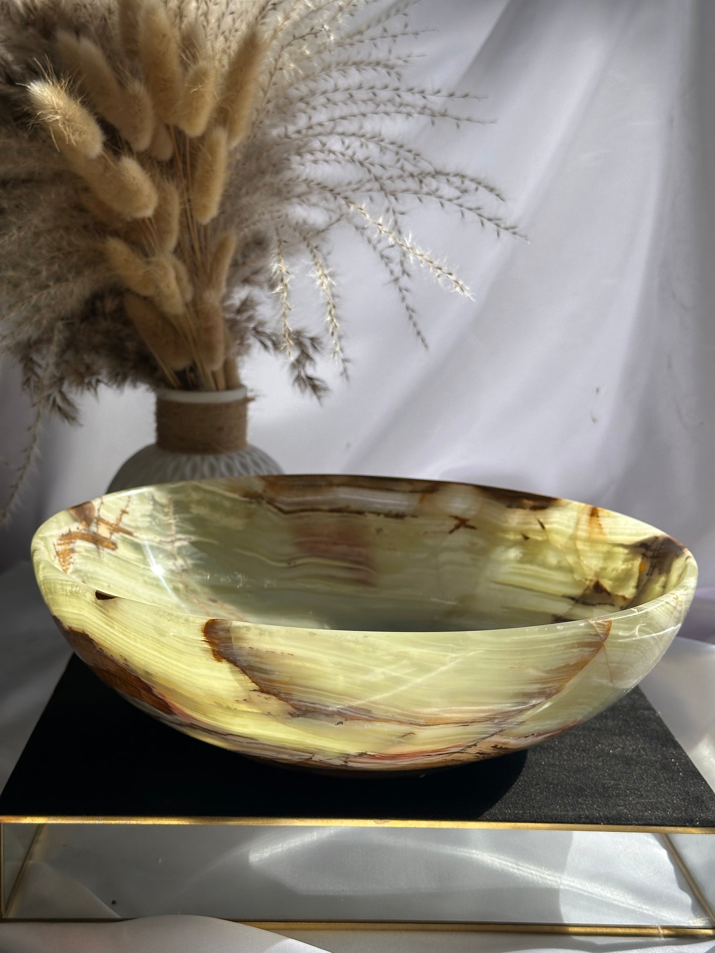 Green Onyx Bowl Large (C)