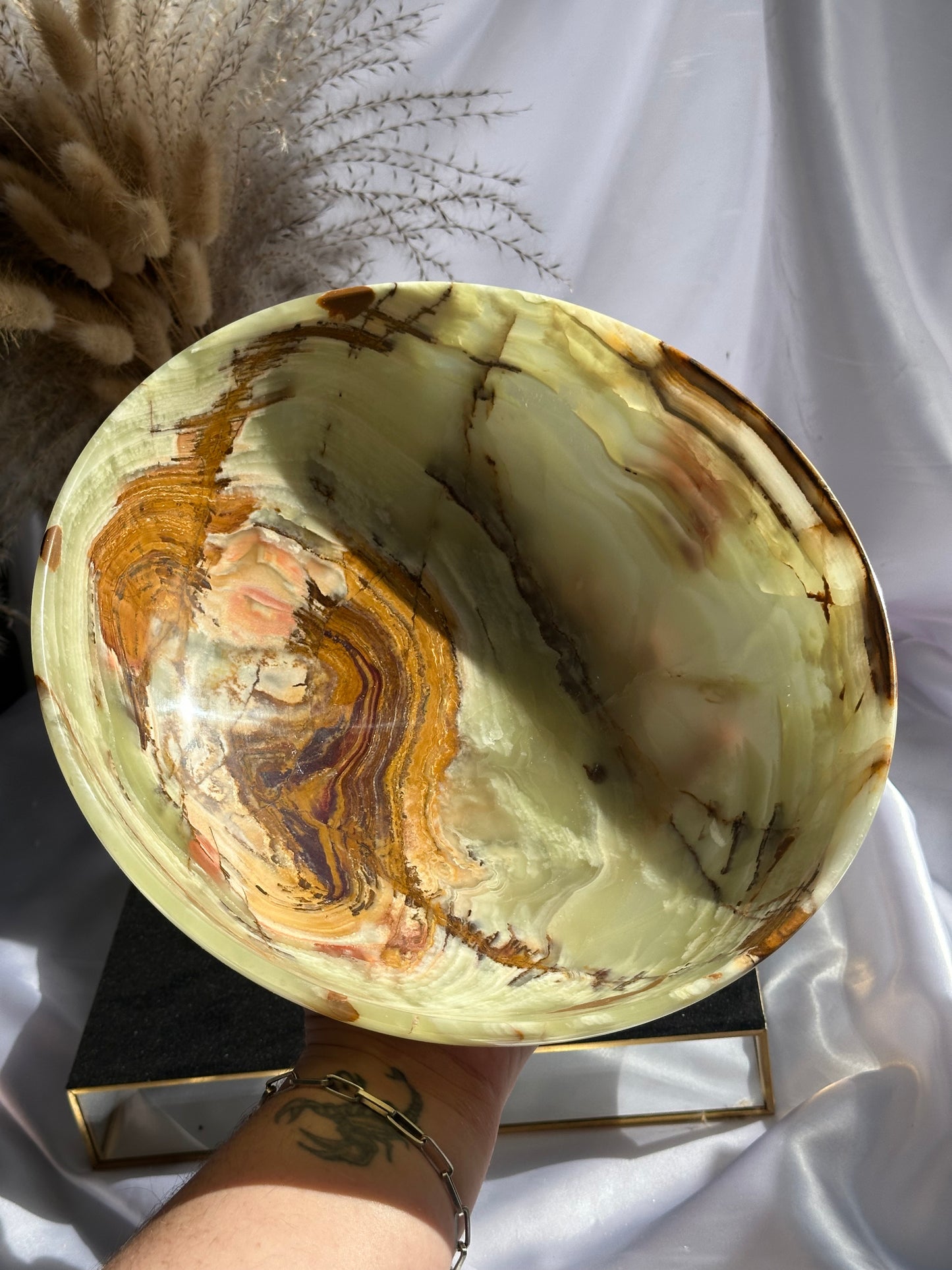 Green Onyx Bowl Large (C)