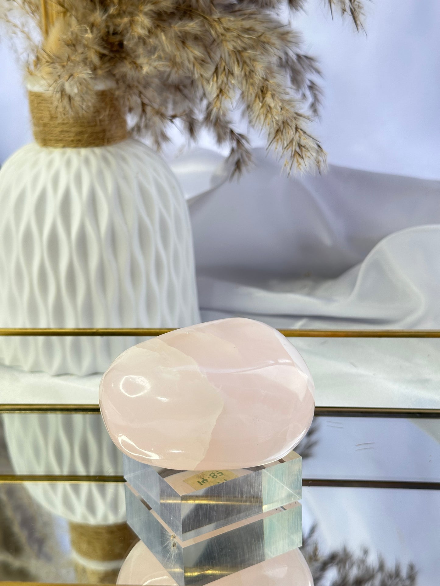 Pink Calcite Jumbo Tumble