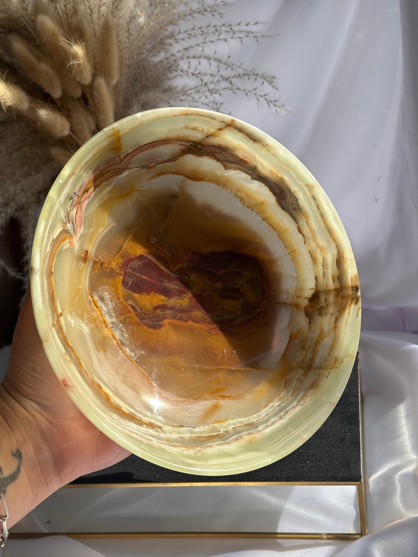 Green Onyx Bowl Small (A)