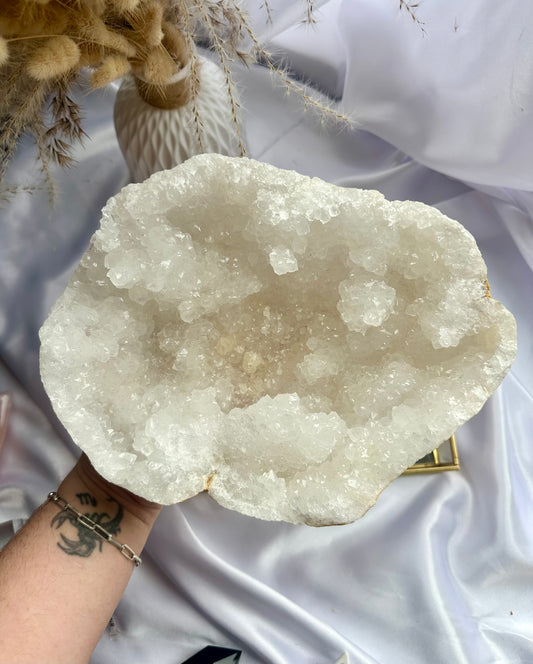 Quartz Geode Half
