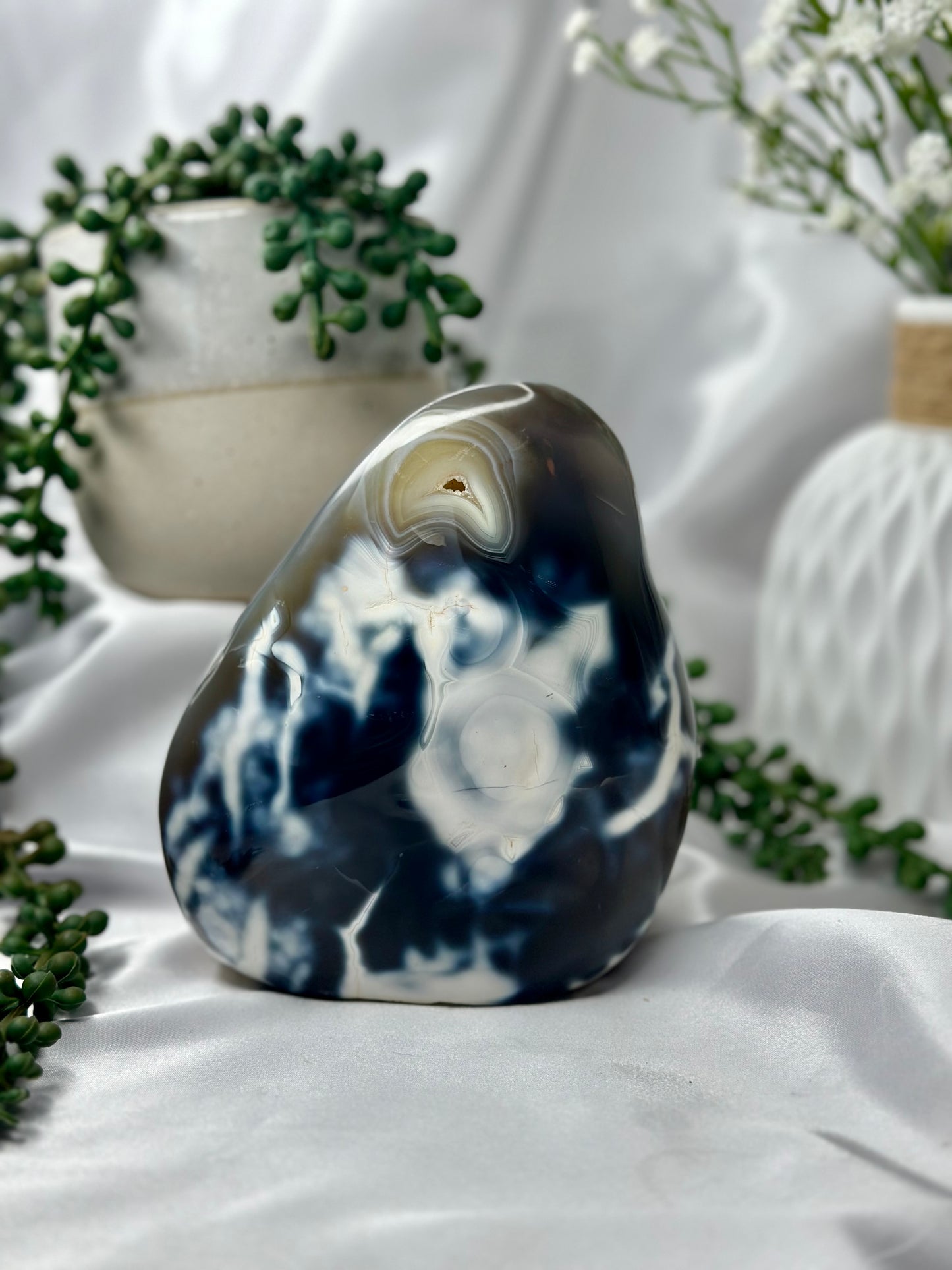 Orca Agate Freeform