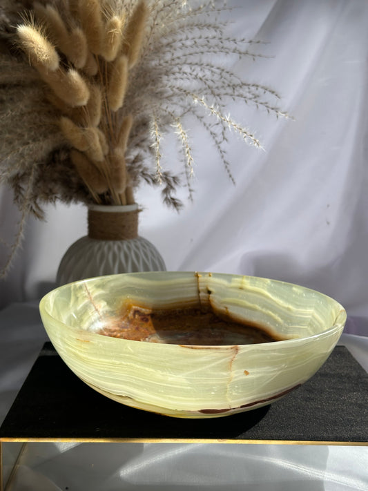 Green Onyx Bowl Small (B)