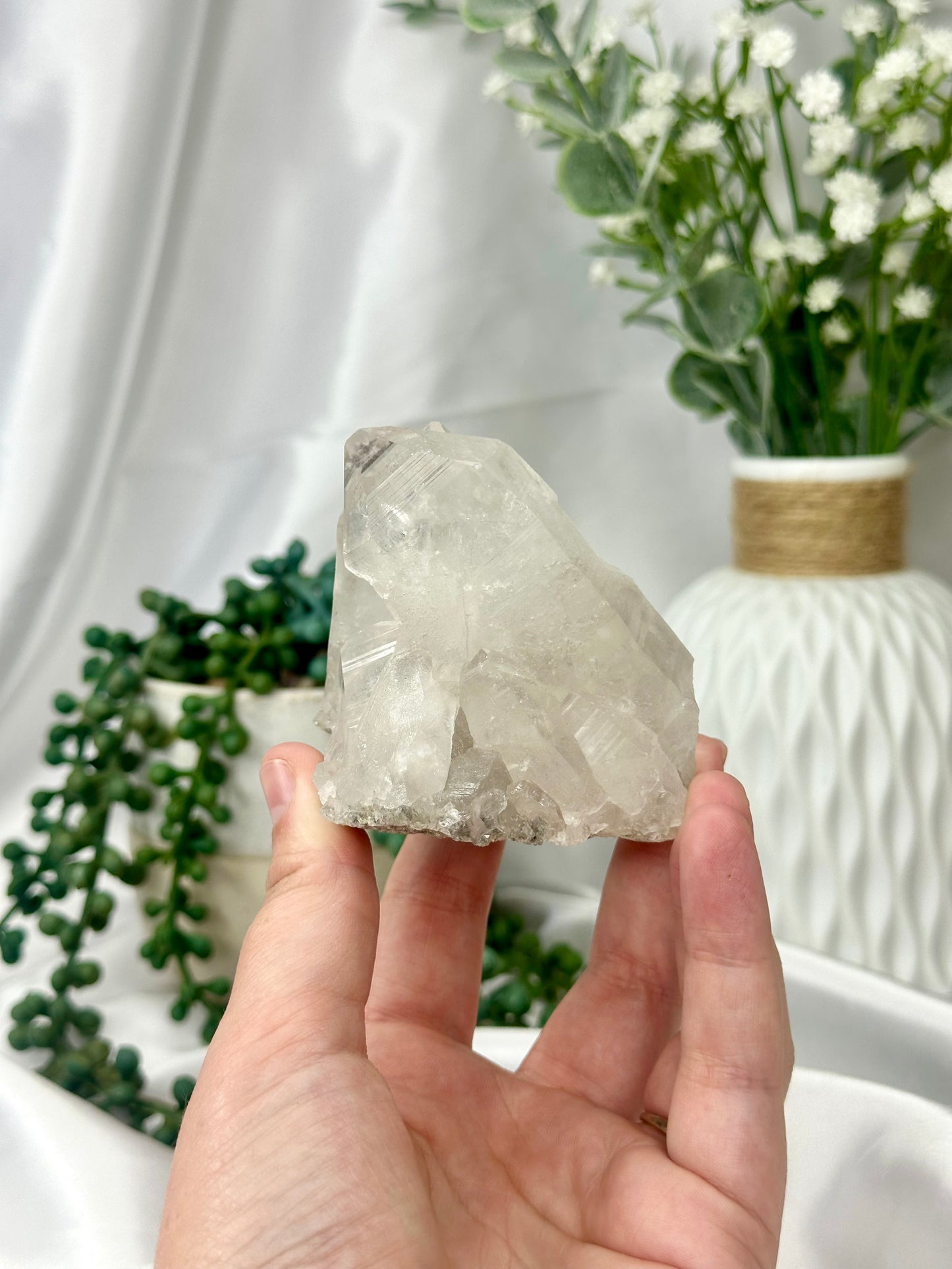 Lemurian Quartz Cluster