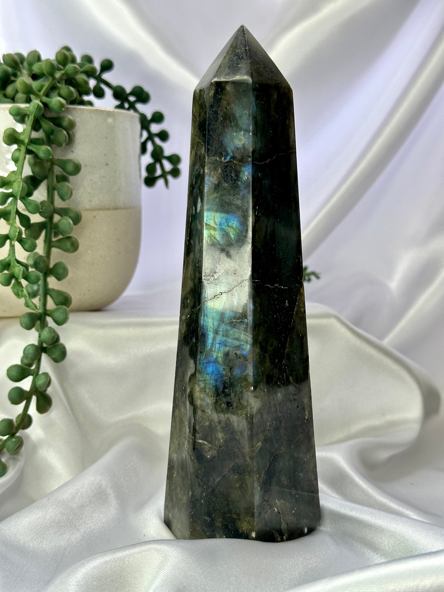 Large Labradorite Tower