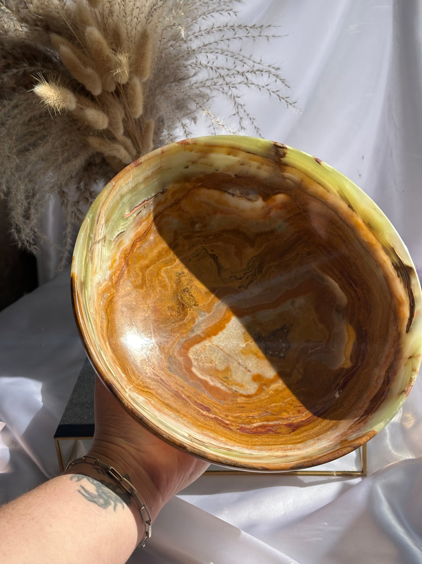 Green Onyx Bowl L(B)