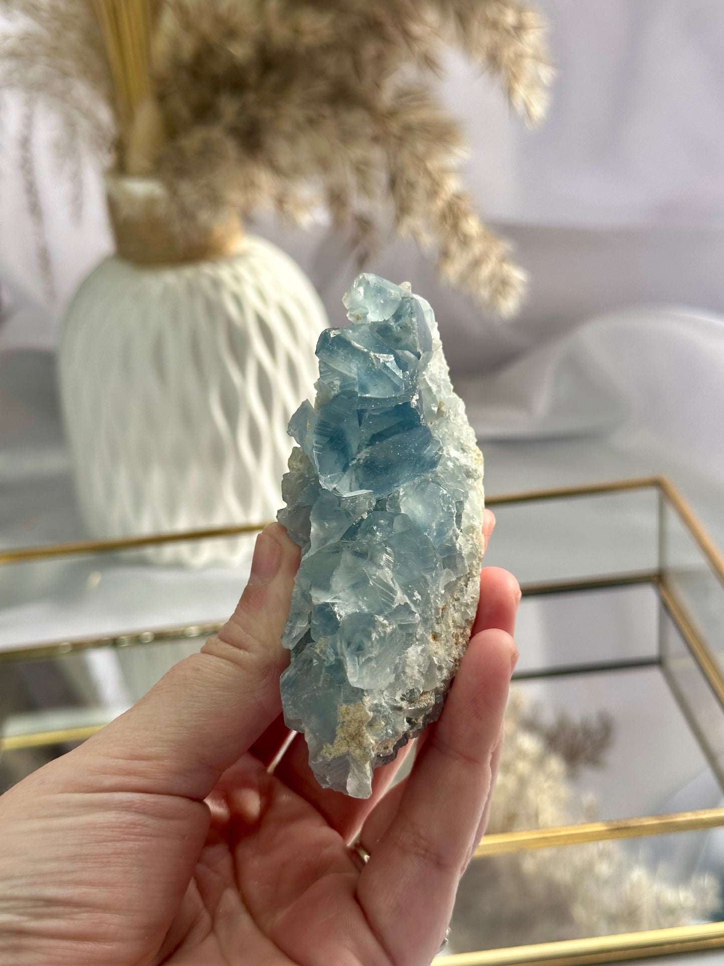 Celestite Cluster
