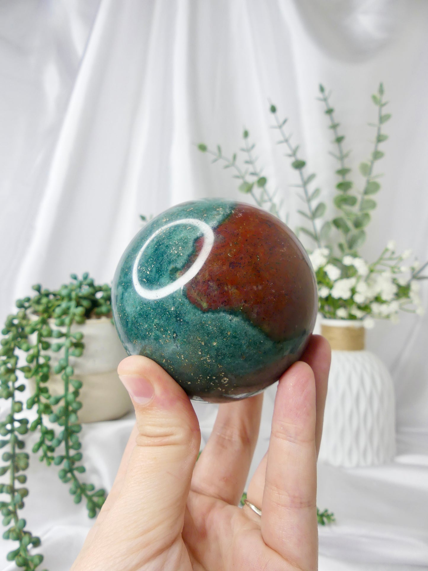 Ocean Jasper Sphere