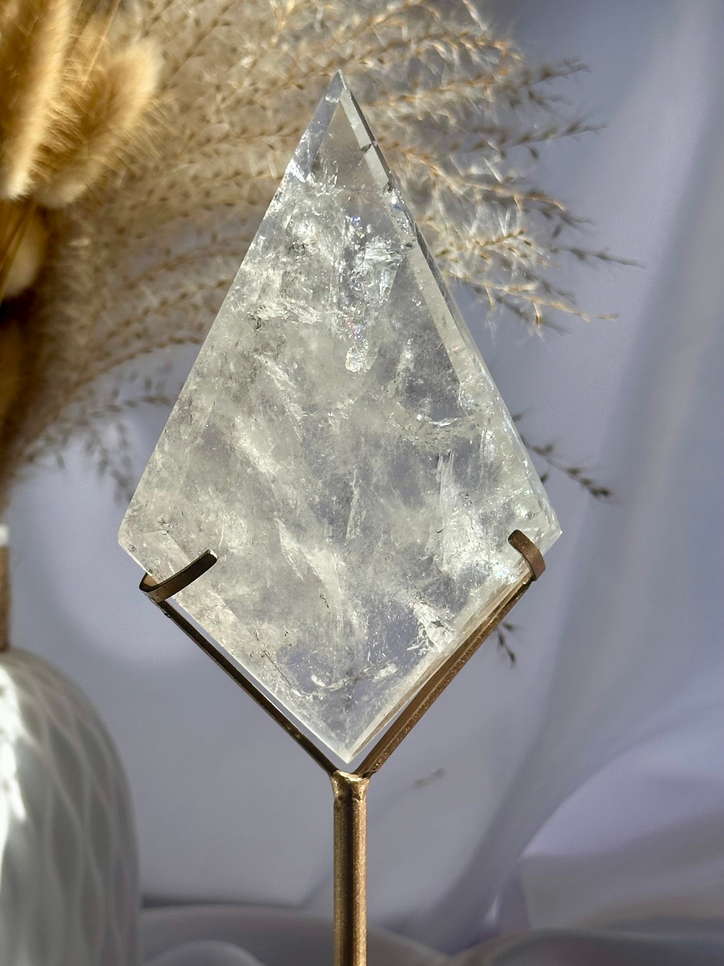 Clear Quartz Diamond