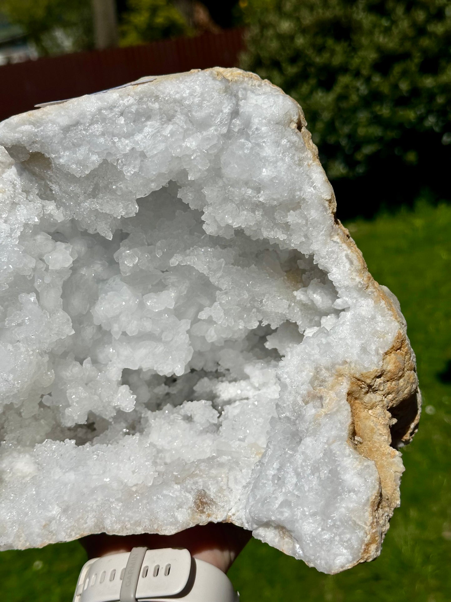 Quartz Geode Half