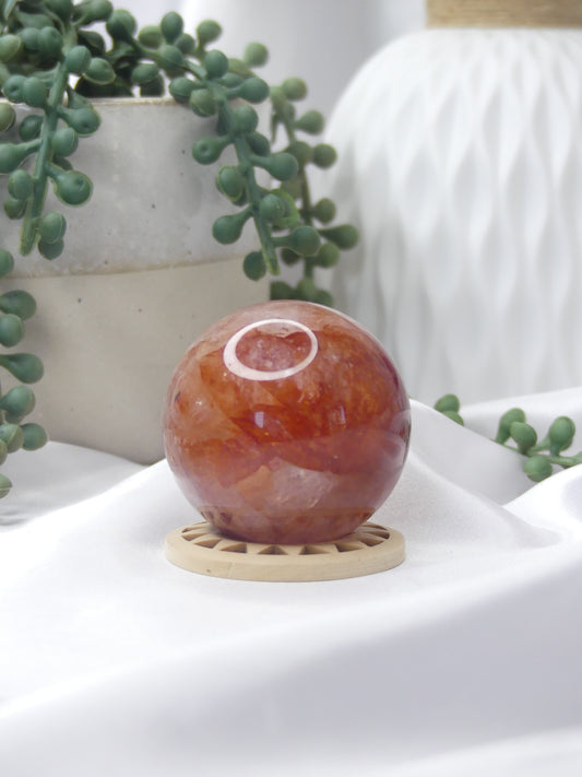 Fire Quartz Sphere