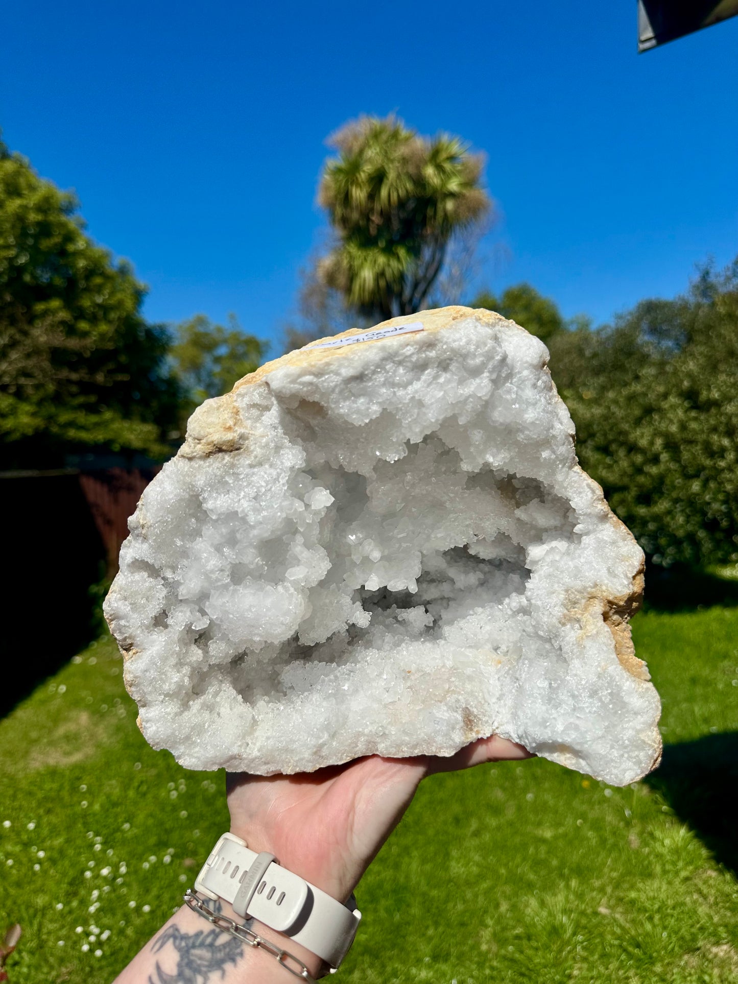 Quartz Geode Half