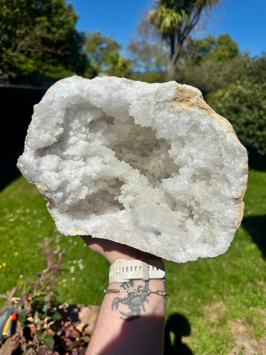 Quartz Geode Half