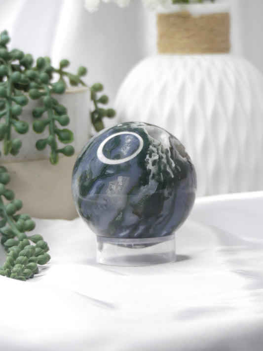 Moss Agate Sphere