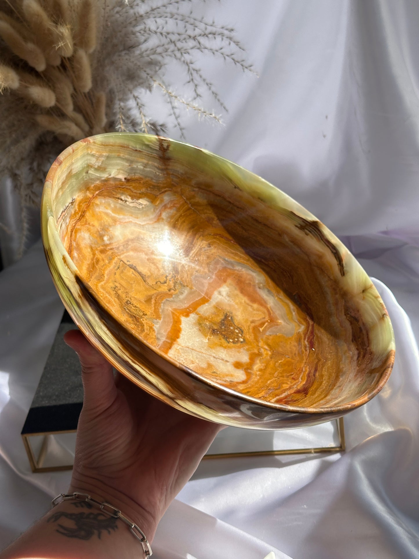 Green Onyx Bowl L(B)