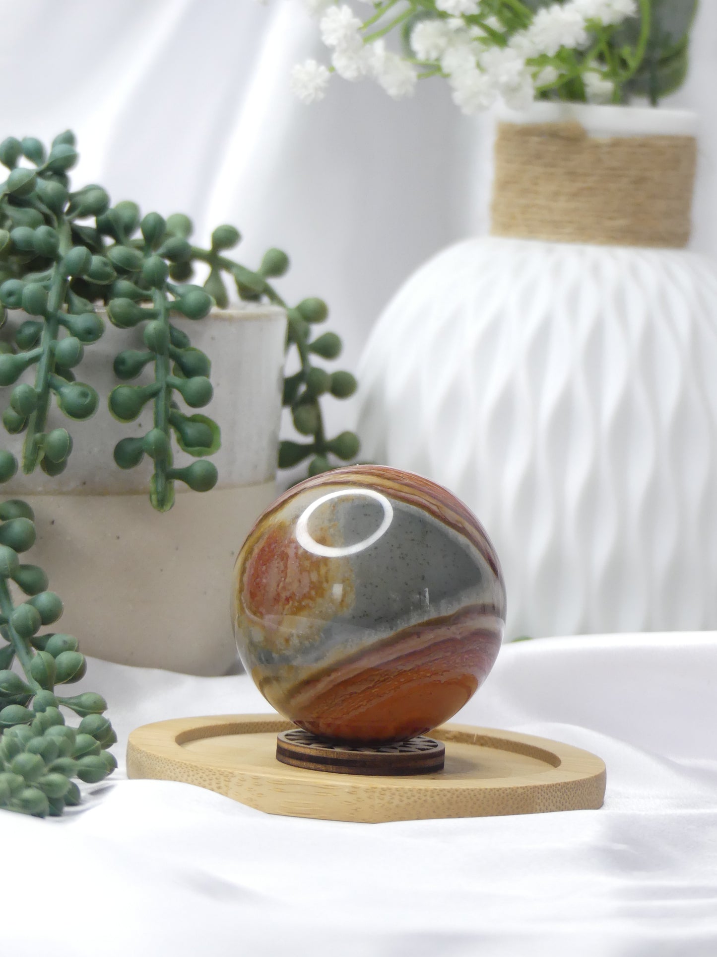 Polychrome Jasper Sphere