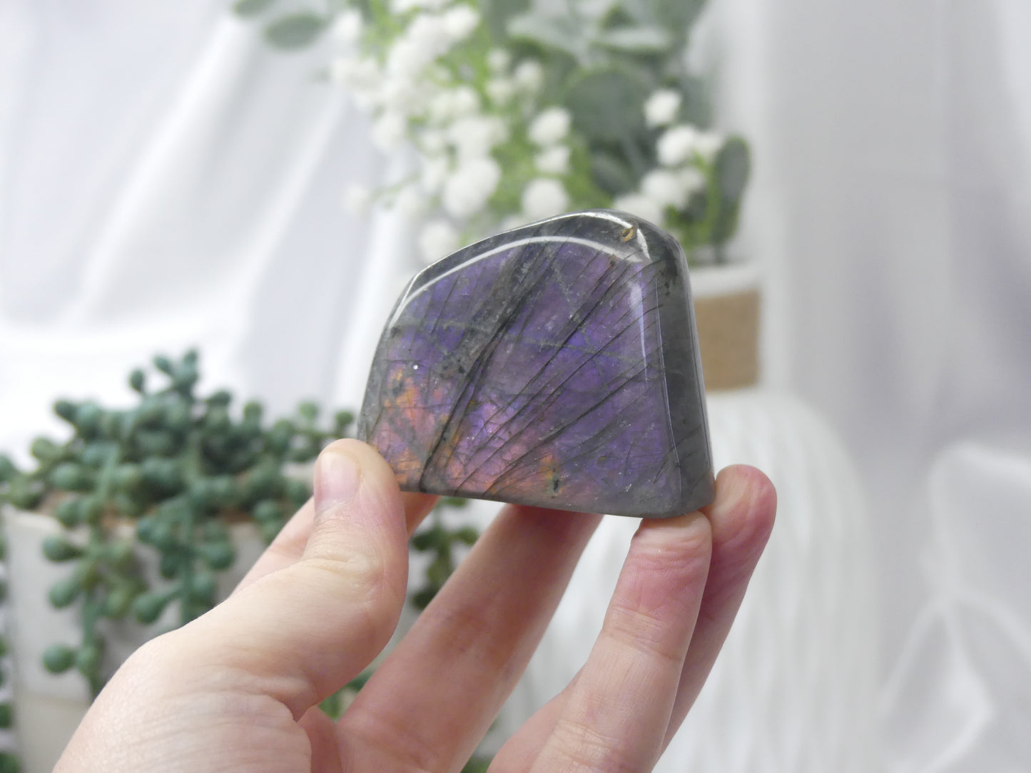 Mini Purple Labradorite Freeform