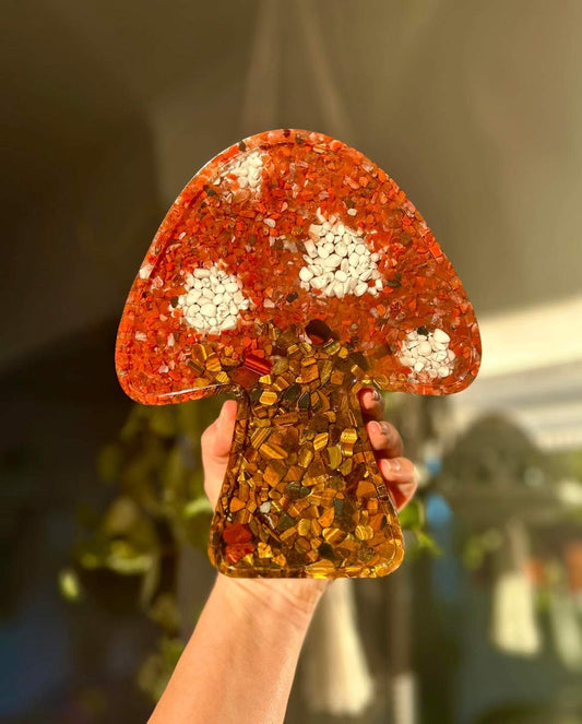 Resin Mushroom Tray