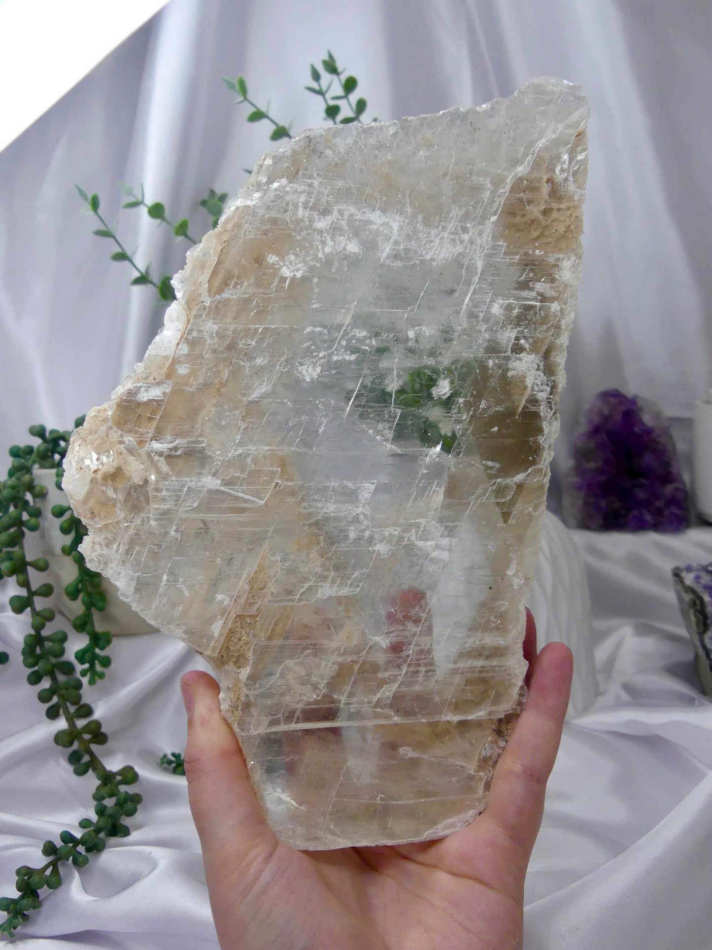 Selenite Slab