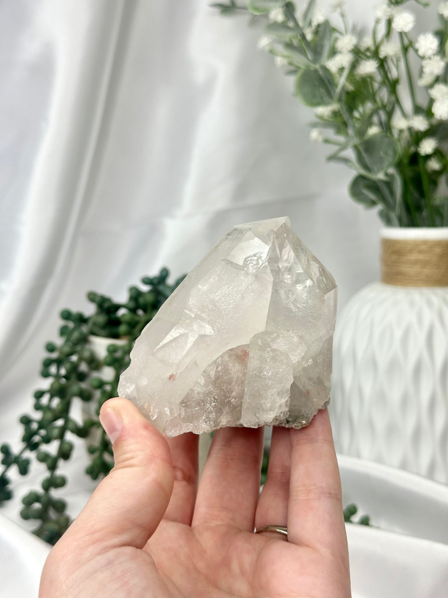 Lemurian Quartz Cluster