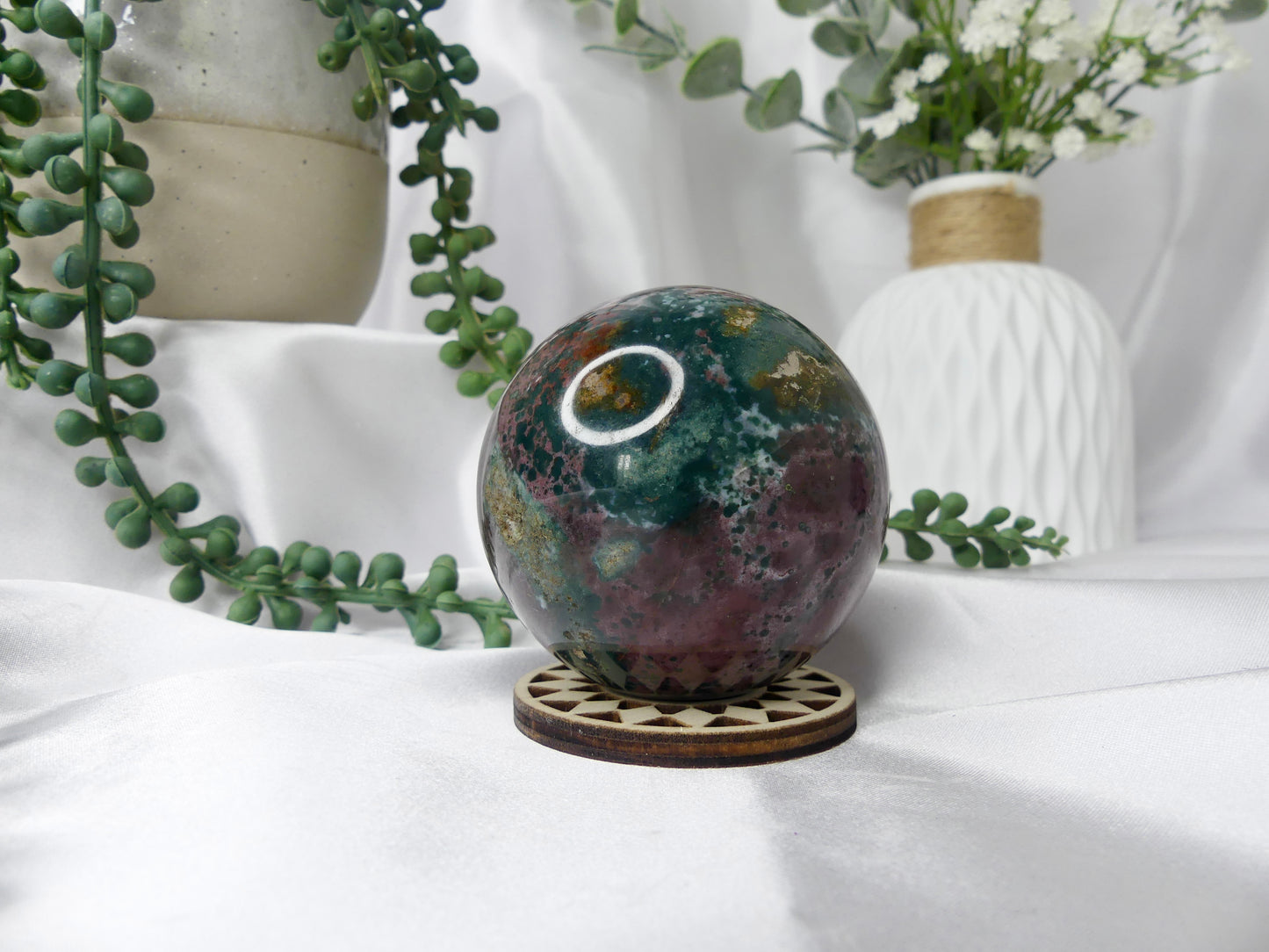 Ocean Jasper Sphere