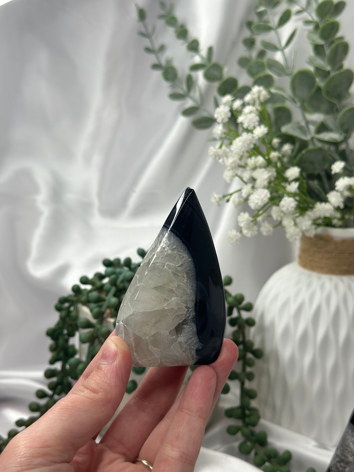 Black Agate Flame (Chipped Tips)