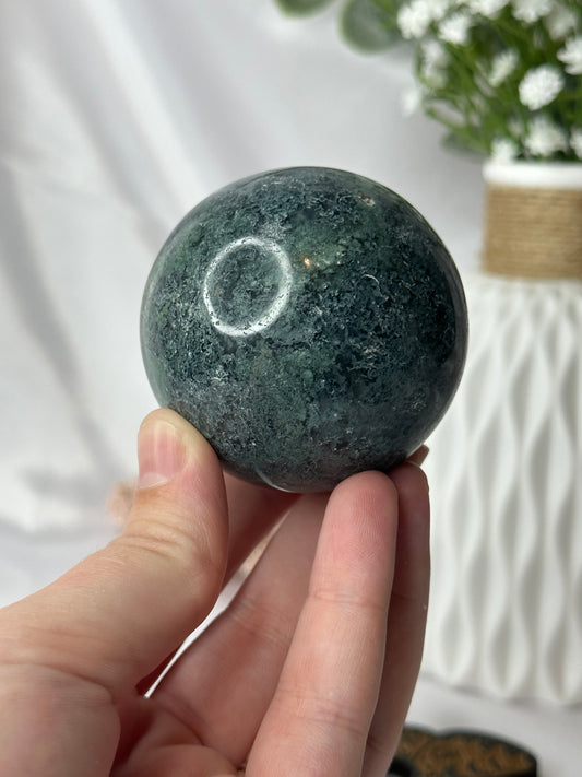 Moss Agate Sphere