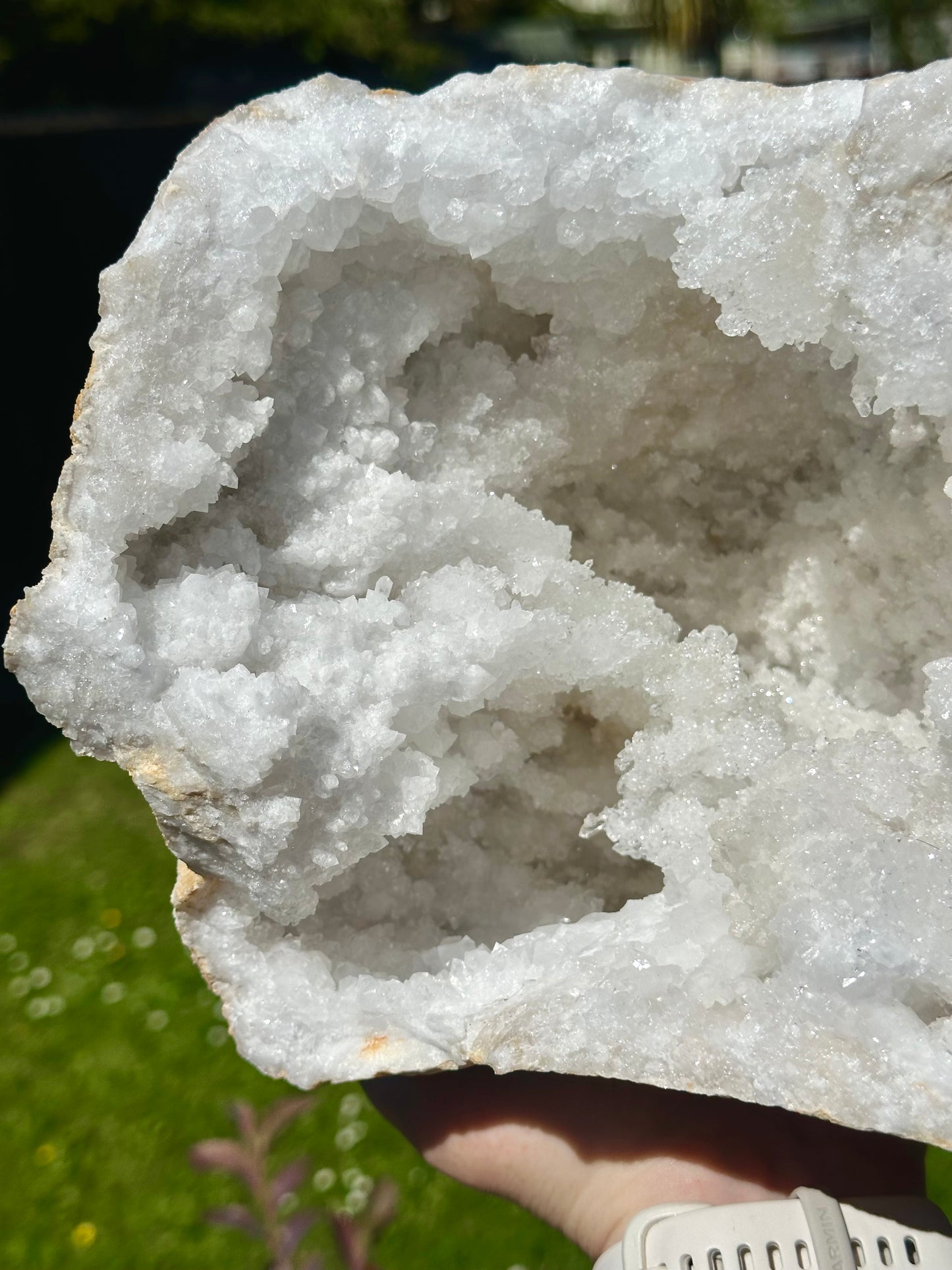 Quartz Geode Half