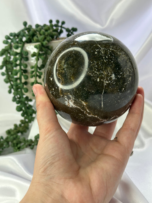 Ocean Jasper Large Sphere