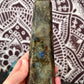 Not so flashy labradorite point