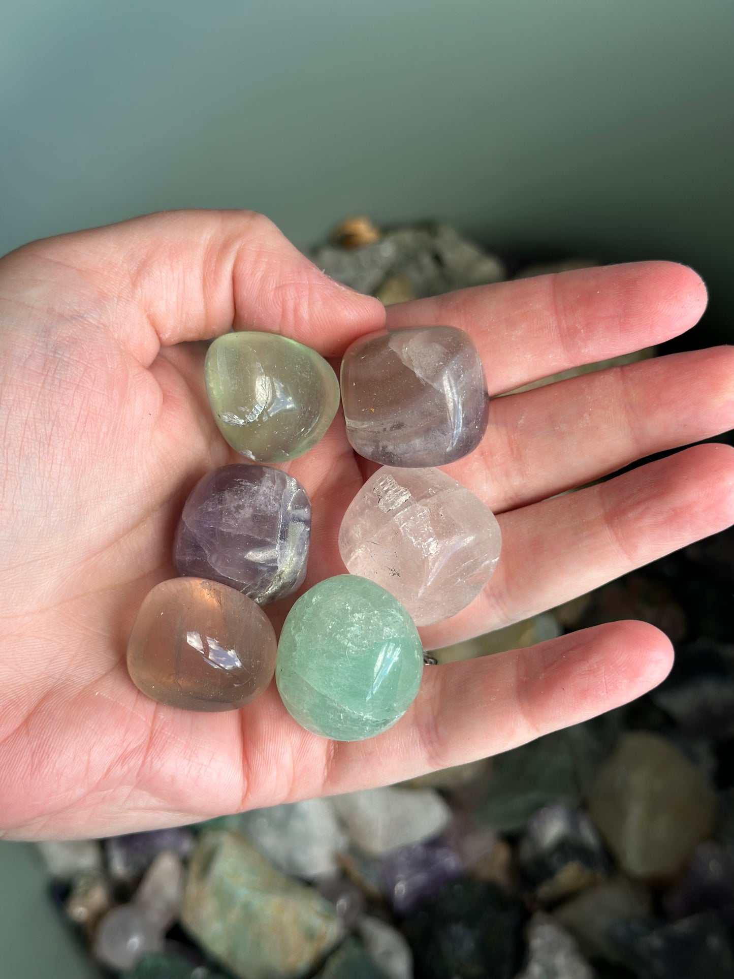 Fluorite Tumble