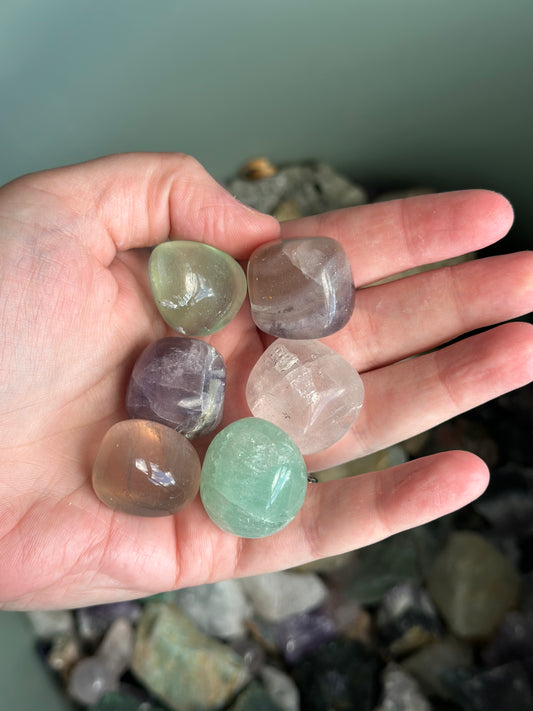 Fluorite Tumble