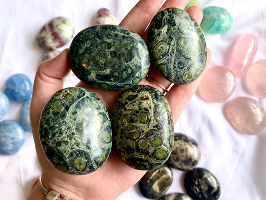 Kambaba Jasper Palm Stone